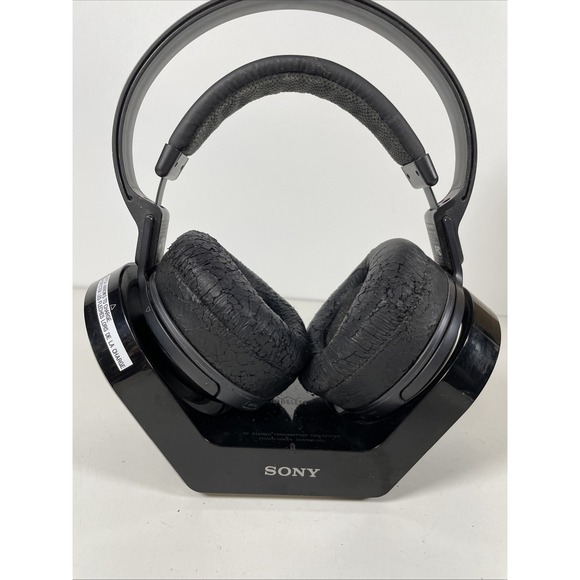 Sony Wireless Headphones Transmitter Headset,  MDR-RF97R TMR-RF970R & Power Cord - Picture 1 of 12